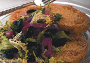 Fried Green Tomato Salad