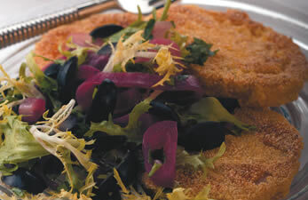 Fried Green Tomato Salad