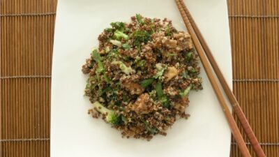 fried quinoa
