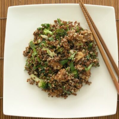 fried quinoa