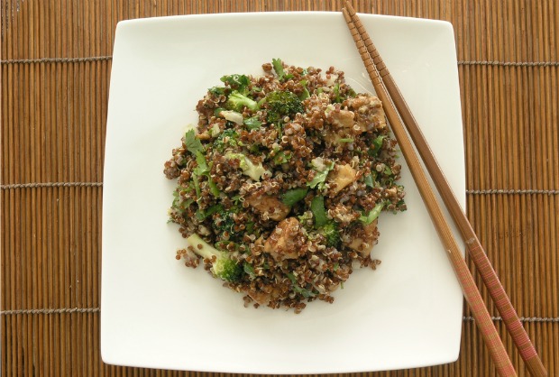 fried quinoa