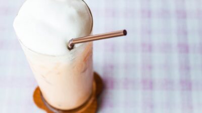 Frothy Jasmine Iced Tea