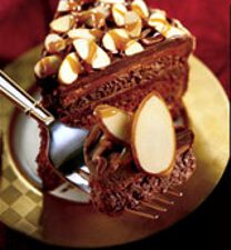 Fudge Almond Layer Cake