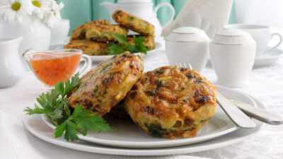 garden vegetable latkes