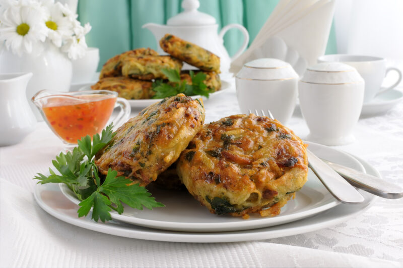 garden vegetable latkes