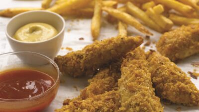 GARLIC DUSTED FRENCH FRIES