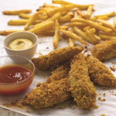 GARLIC DUSTED FRENCH FRIES