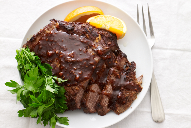 Garlic Honey Brisket