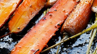 Garlic Roasted Carrots