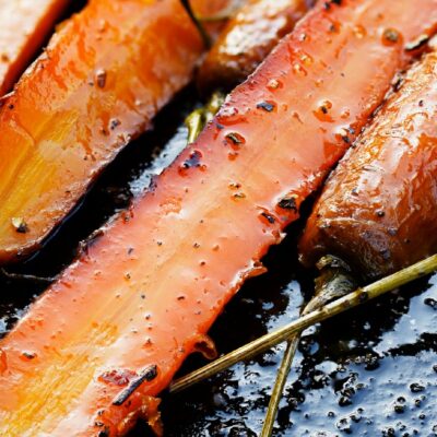 Garlic Roasted Carrots