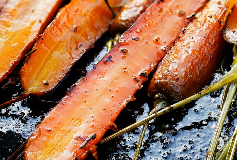 Garlic Roasted Carrots