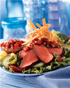 Gazpacho Steak Salad
