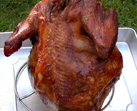 Ginger and Rosemary Deep Fried Turkey