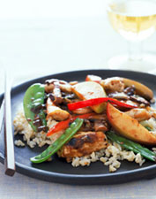Ginger Apple Stir Fry