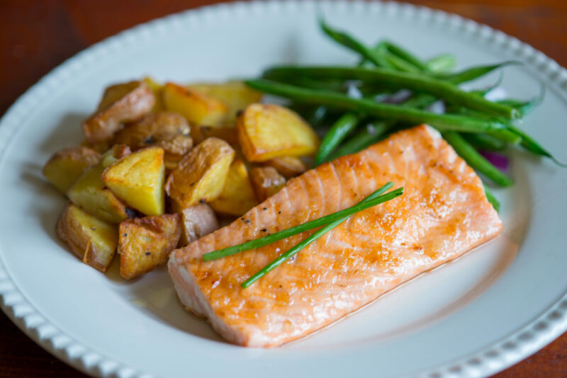 Ginger Glazed Salmon