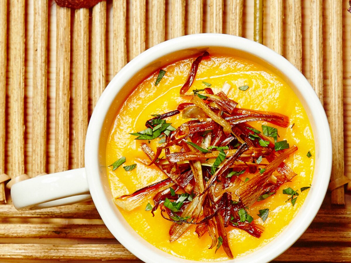 gingered carrot soup