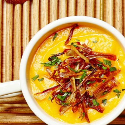 gingered carrot soup