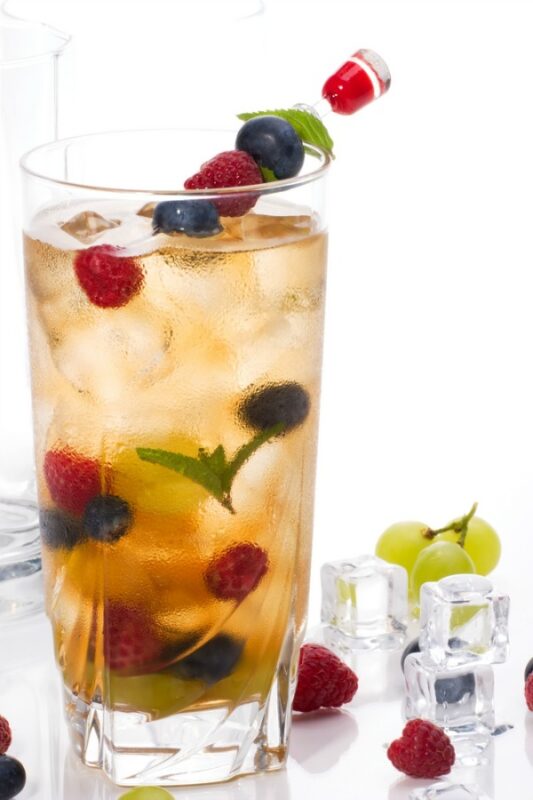 gingered fruit punch