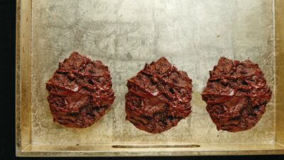 Glazed Mocha Spice Cookies