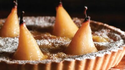Glazed Pear Tart