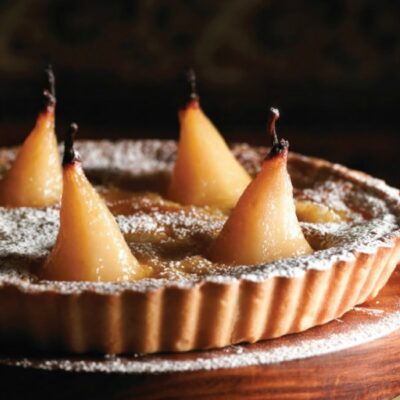 Glazed Pear Tart