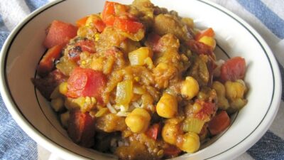 gluten free baigan bharta
