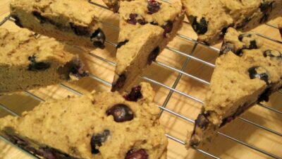 gluten free blueberry scones