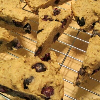 gluten free blueberry scones
