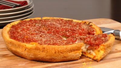 Gluten Free Chicago Deep Dish Pizza