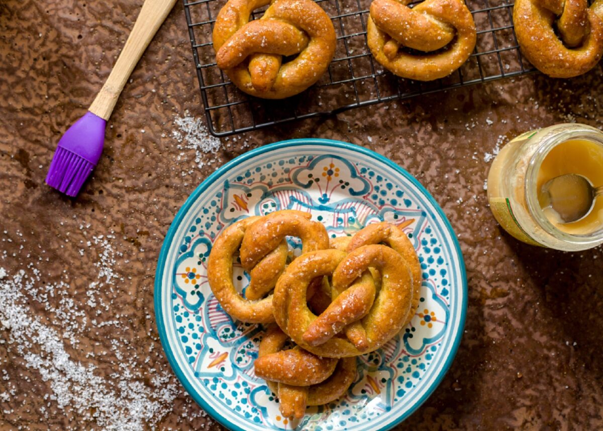 gluten free honey pretzels