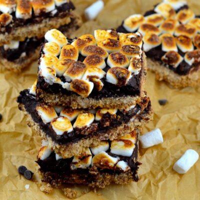 gluten free s'mores bars