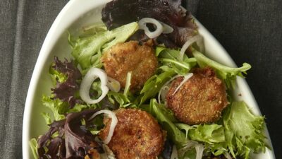 goat cheese croutons