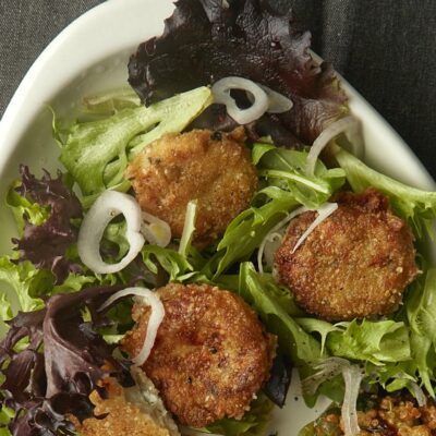 goat cheese croutons