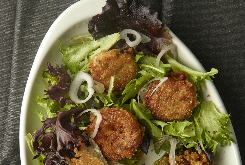 goat cheese croutons