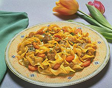 Golden Lamb Curry Noodles