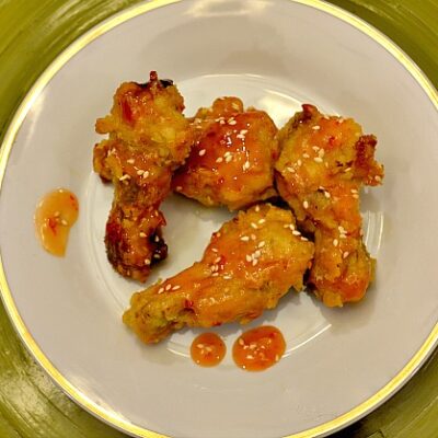 Spicy chicken wings