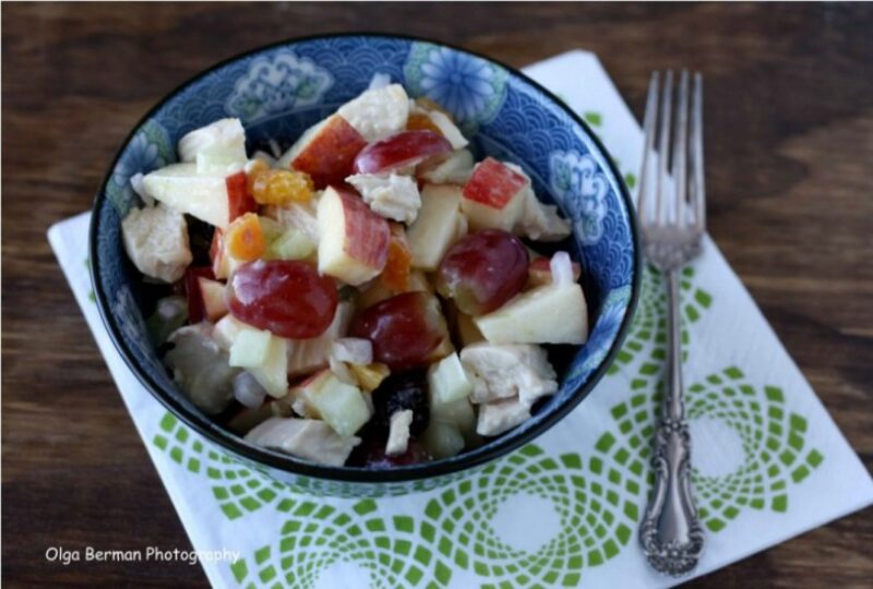 Grape and Apple Chicken Salad