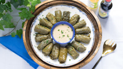 grape leaves