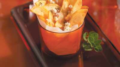 greek fries with idaho potatoes