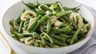 Green Bean Three Onion Saute
