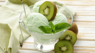 green tea jasmine sorbet
