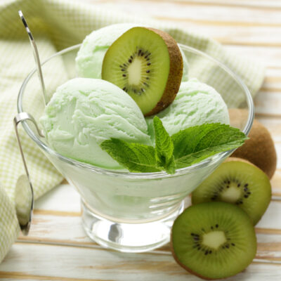 green tea jasmine sorbet