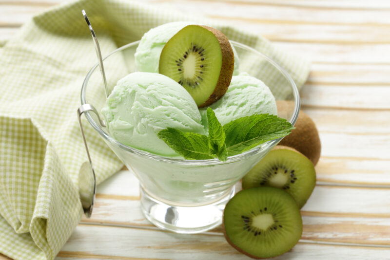 green tea jasmine sorbet