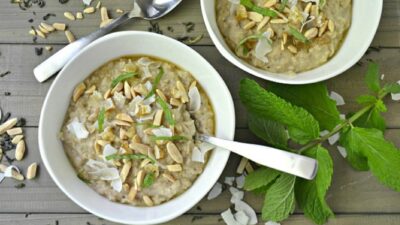 Green Tea Oatmeal