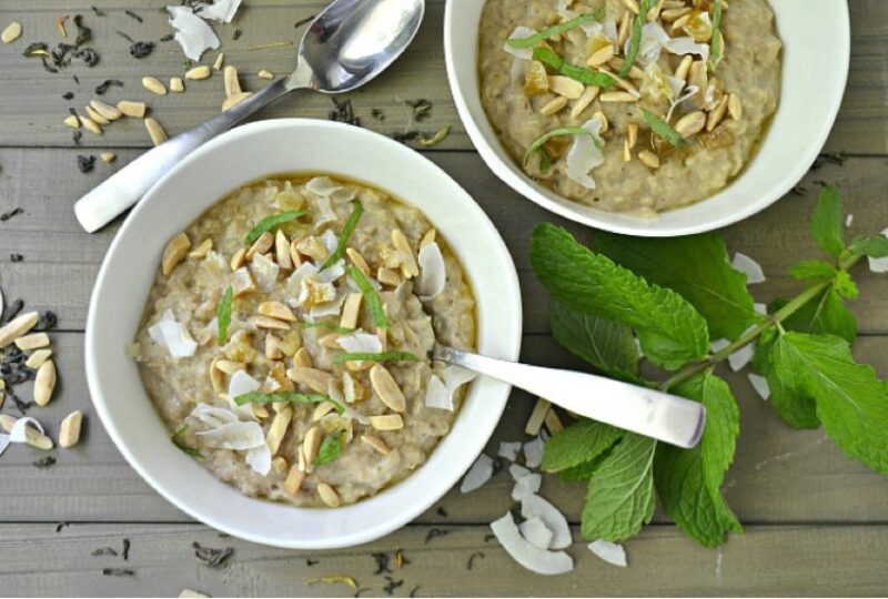 Green Tea Oatmeal
