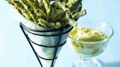 Green Bean and Asparagus Fries