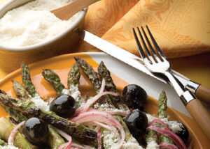 Grilled Asparagus Salad