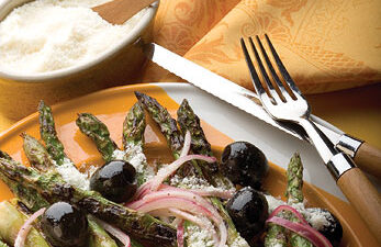Grilled Asparagus Salad