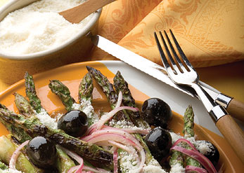 Grilled Asparagus Salad