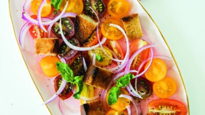 Grilled Bread Salad vertical